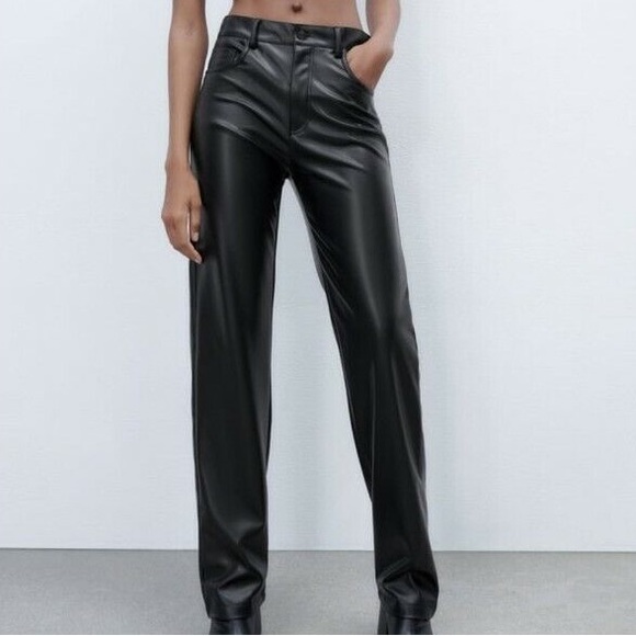 Zara leather pants - Picture 2 of 7